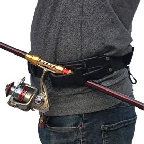 Fly Fishing 3rd Hand Rod Holder Adjustable Belt Fishing Rod Holder