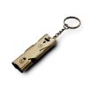 Stainless Whistle Double Tube Lifesaving Emergency SOS Outdoor Survival Whistle